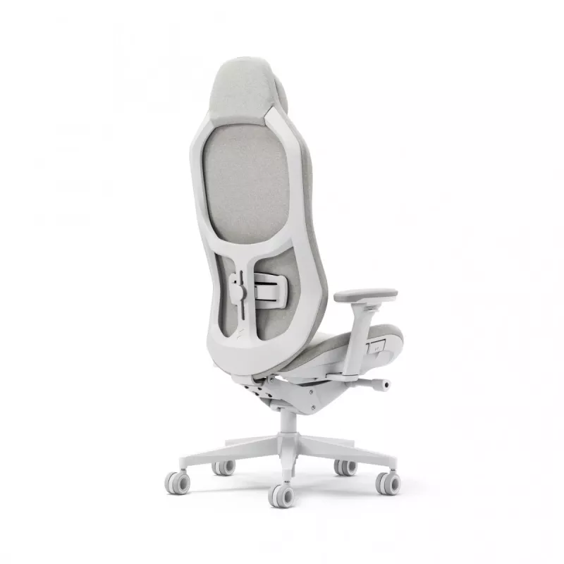 Cadeira gaming Fractal Design FD-CH-RE1F-02 Cadeira gaming para PC assento acolchoado branco