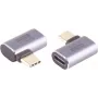 Adaptador USB-C ShiverPeaks 14-05035, USB 4.0, ficha angular 90°
