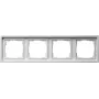 GIRA moldura 4 módulos interruptor de superfície branco 0214112 (0214112)