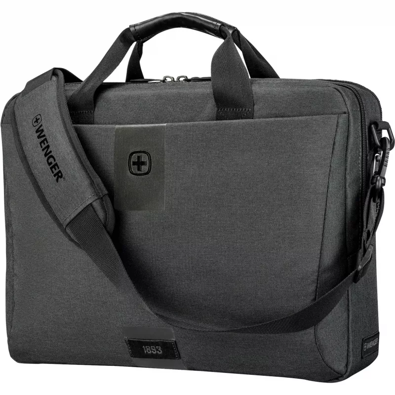 Pasta Wenger SwissGear MX Eco Brief 40,6 cm 16 polegadas Cinzento
