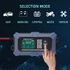 Carregador de bateria inteligente com microprocessador Qoltec com testador de bateria e função de reparação 12V | 6A | LCD | Carregador de bateria para bateria AGM LiFePO4 GEL