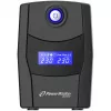 PowerWalker VI 800 STL Line-Interactive 800VA 2AC-Outputs Torre preta Fonte de alimentação ininterrupta (UPS) (10121073)