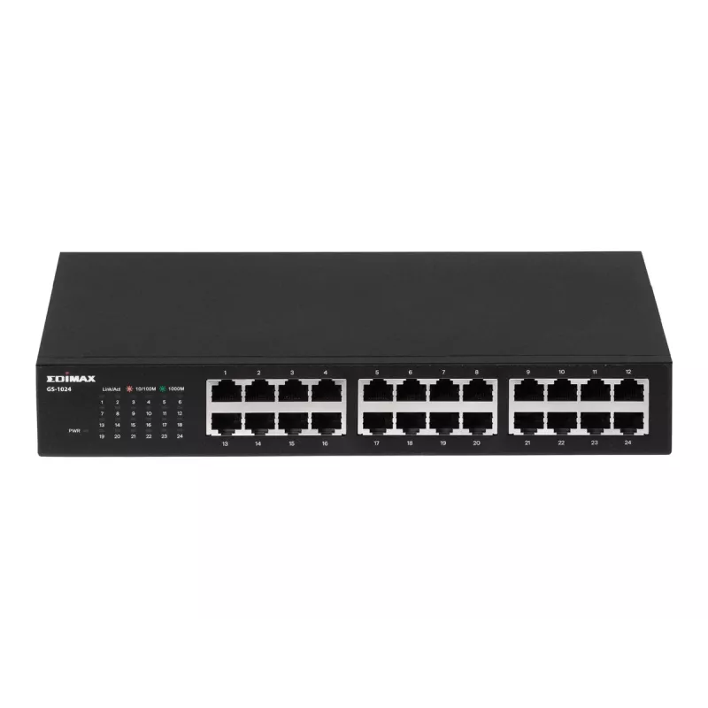 Switch de rede Edimax GS-1024 Gigabit Ethernet 24 portas