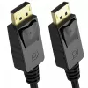 Cabo DisplayPort Unitek Y-C609BK — 3 m, macho-macho, preto