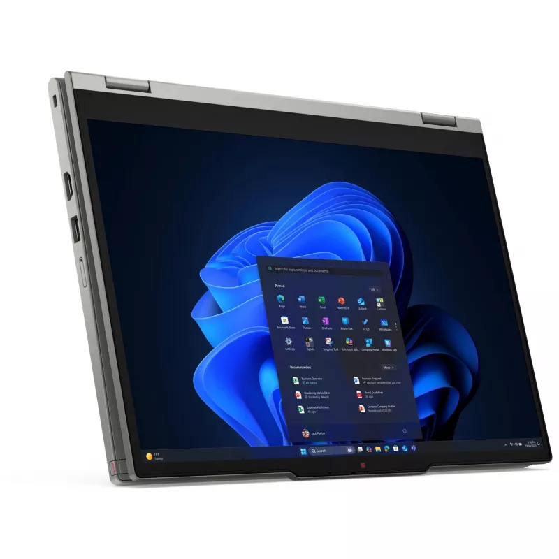 Lenovo ThinkPad L13 2-in-1 Gen 6 (Intel) 21R70023GE híbrido (2 em 1), Intel Core Ultra 5 225U, 33,8 cm (13,3 polegadas) WUXGA 1920 x 1200 ecrã tátil, 16 GB LPDDR5x-SDRAM, 512 GB SSD, Intel Graphics, 4G, Windows 11 Pro, teclado alemão, cinzento