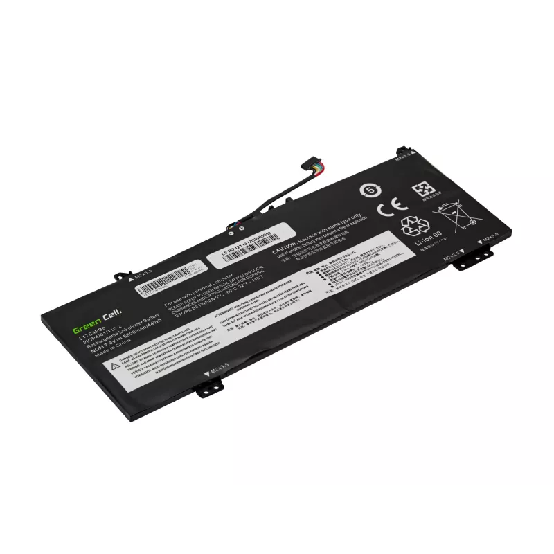 Bateria GREEN CELL L17C4PB0 7,6V 5800mAh para Lenovo IdeaPad 530S Yoga 530