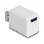 Tomada inteligente DELOCK 11832 — tomada interior inteligente Wi‑Fi, 2 A, 2400 MHz, branca
