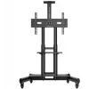 Suporte de TV ONKRON TS1551-B para televisores de 40–70 polegadas, preto, suporte de chão com fixação universal