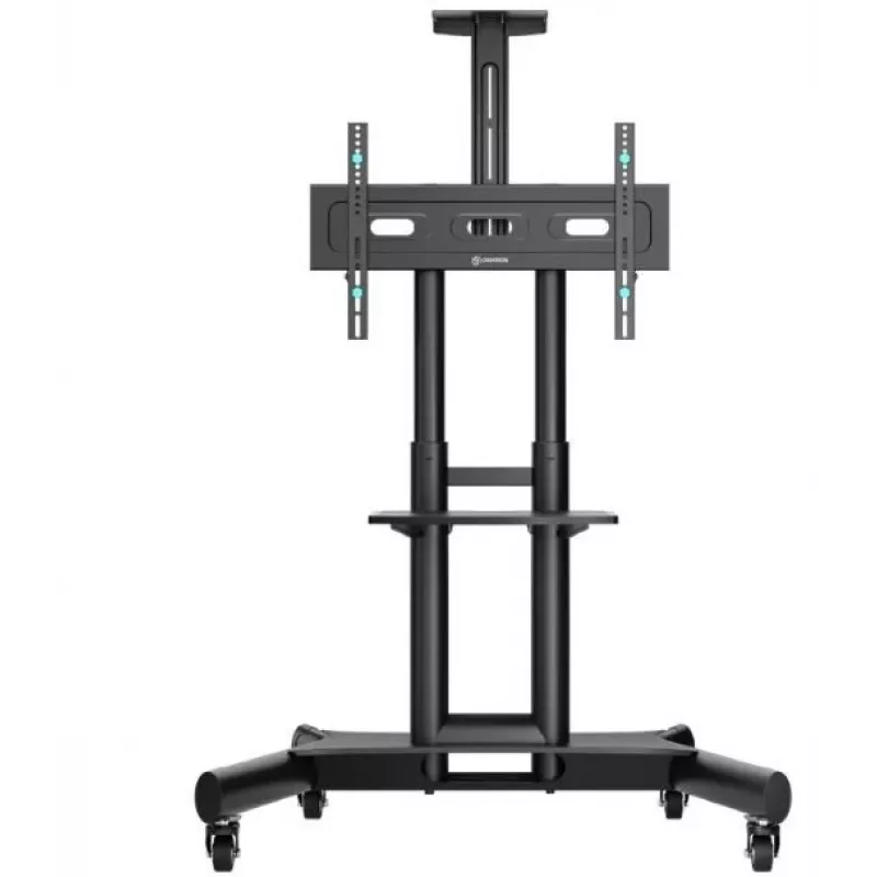 Suporte de TV ONKRON TS1551-B para televisores de 40–70 polegadas, preto, suporte de chão com fixação universal