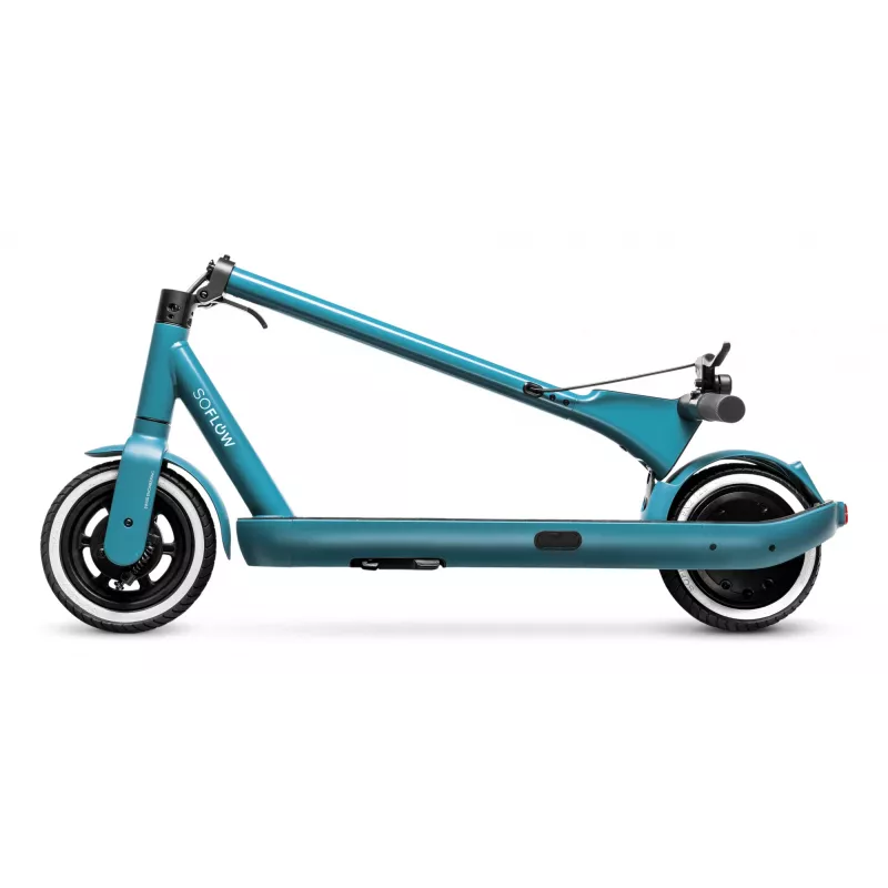 Troti elétrico soflow ag SO ONE + — 22 km/h, 7,8 Ah (374,4 Wh), 500 W, 17 kg, verde