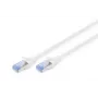 Cabo de rede Digitus CAT 5e SF/UTP cabo patch RJ-45 Cat5e 2m cinzento