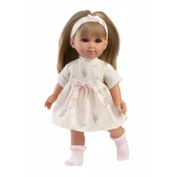 Boneca Llorens Elena 35 cm — características realistas, corpo macio
