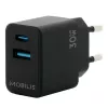 Mobilis 001362 carregador universal para dispositivos móveis, preto, AC Auto