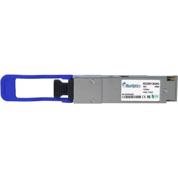 Transceptor BlueOptics QSFP compatível com Allied Telesis QSFP-40G-LR4-20-AT para transmissões de dados de alta velocidade de 40 Gigabit em monomodo em rede de fibra ótica