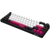 LORGAR KBP70MW, Teclado de gaming mecânico sem fios 65% Pro, preto/vermelho, layout EN