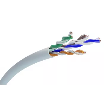 Cabo de rede Extralink Twisted Pair CAT5E UTP (U/UTP) V2 interior 305M