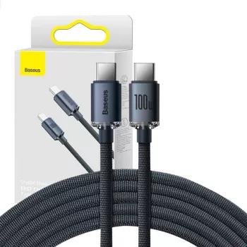 Cabo USB Baseus CAJY000701 2 m USB C preto 0,48 Gbit/s