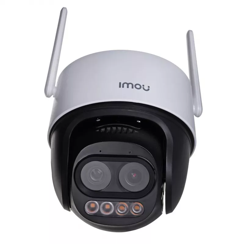 Câmara de vigilância IP IMOU Cruiser Z Turret — 5 MP, 2,8 mm, 12 V DC, Wi‑Fi e Ethernet, IP66, rotação 355° inclinação 90°