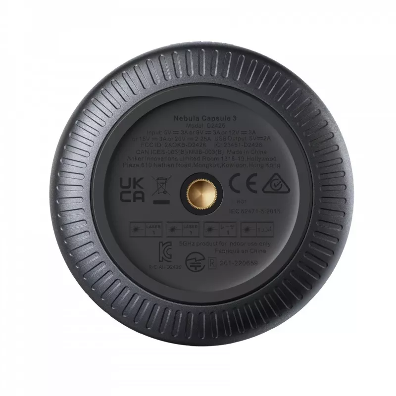 Anker Nebula Capsule 3 Laser Mini Projetor portátil, Full HD, 300 lúmenes ANSI, preto