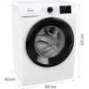 Máquina de lavar roupa independente Gorenje WPNEI84SASWIFI/PL 8 kg 1400 rpm Wi-Fi branco, motor inverter