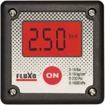 Manómetro digital Aerotec 1/8″ 2010218 Pressão de serviço máx. 16 bar (2010218)