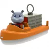 Barco contentor e de transporte, veículo de brincar