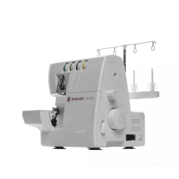 Máquina de costura overlock SINGER S0105 elétrica branco