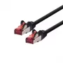LOGON TCR66SS150BL cabo patch, S/FTP PIMF, 15 m