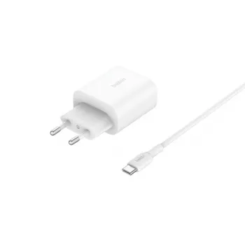Carregador sem fios Belkin BoostCharge WIZ029VFWH carregamento rápido USB Type-C interior