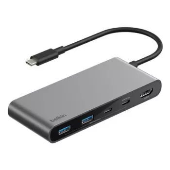 Belkin CONNECT hub USB-C 7 em 1 portas USB-C duplas si. AVC023hqSGY