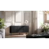 Cómoda Cama 3D PALAZZO BIS 151x40x75 preto mate