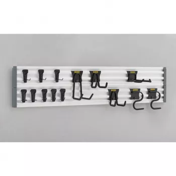Estante de armazenamento de ferramentas de jardim Stanley STST22000-1 montagem na parede aço