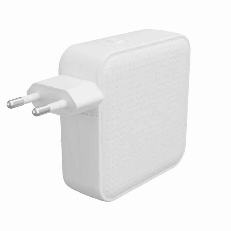 Hyper HyperJuice 100W USB-C GaN Carregador de viagem 3C+1A - Branco (HJ1002WHWWGL)