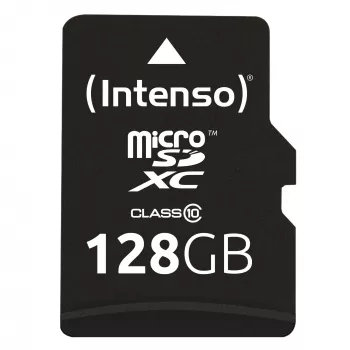 MEMÓRIA MICRO SDXC 128GB C10/W/ADAPTER 3413491 INTENSO