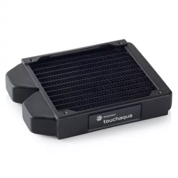 Radiador 120mm BitsPower Tarasque BPTA-NLSS120-F2PB – radiador fino para uma ventoinha de 120 mm