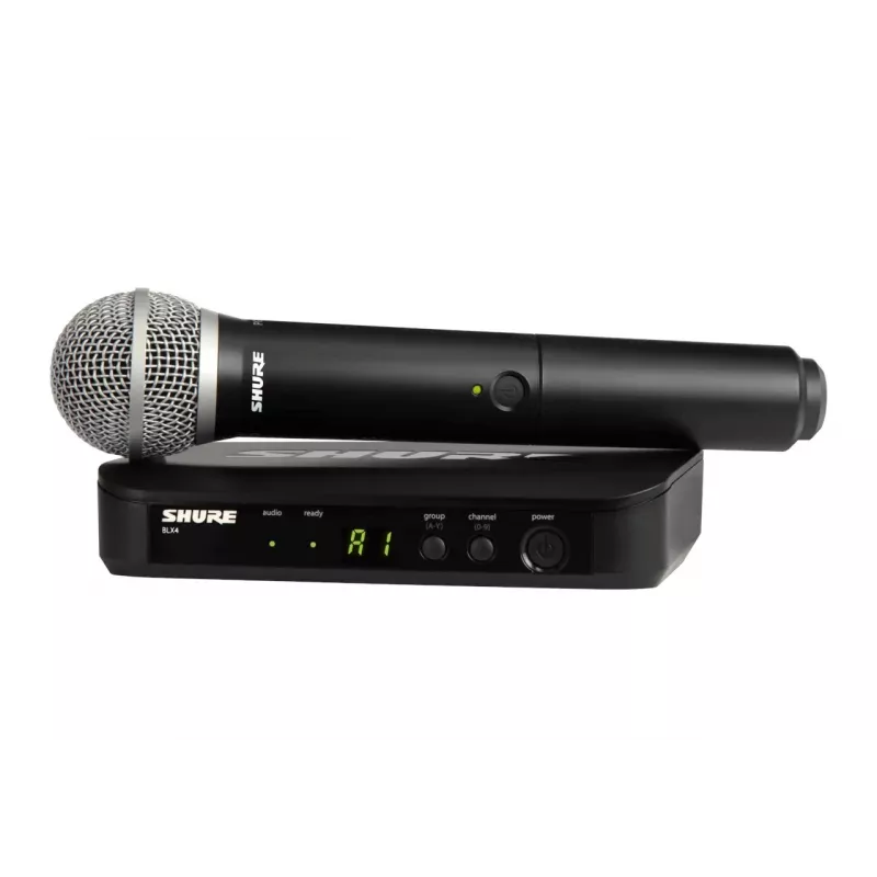 Shure BLX24E/PG58-H8E - sistema de voz sem fios com microfone PG58