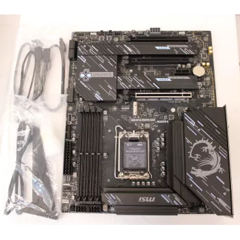 Motherboard MSI Z890 GAMING PLUS WIFISO — recondicionada, usada, apenas backpanel incluído