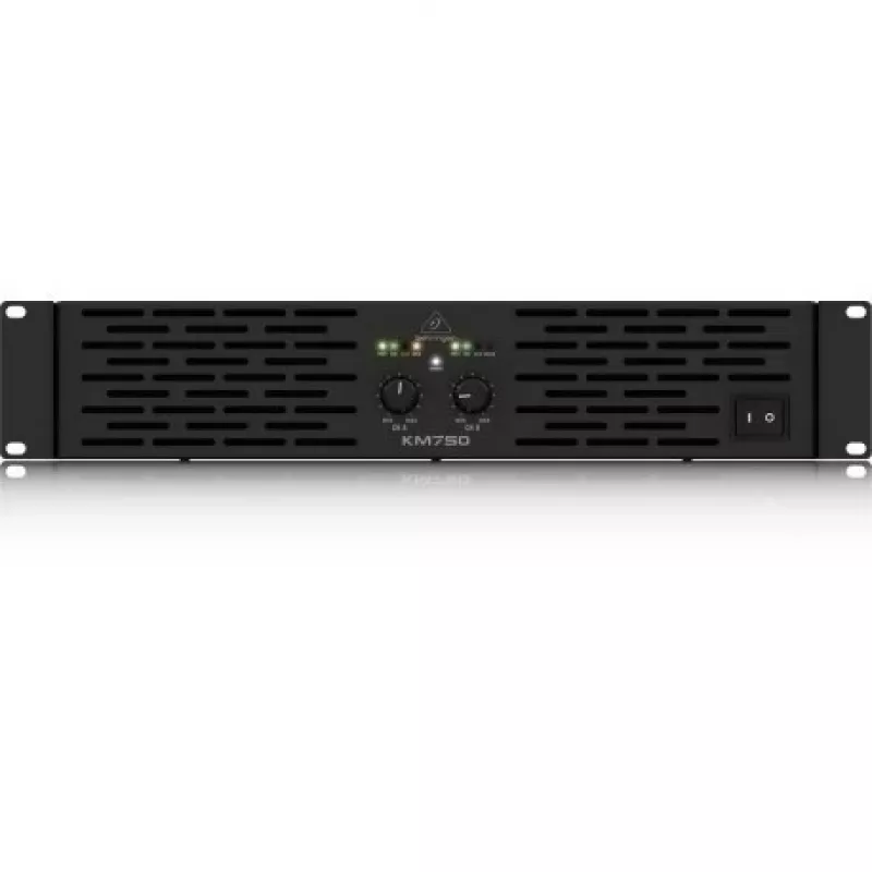 Amplificador de áudio Behringer KM750 2.1 canais preto