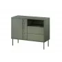 Cómoda 1D2S TRESSE 100x40x75 verde mate