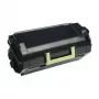 Lexmark 622X - rendimento especialmente elevado - preto - original - tinteiro LCCP, LRP - para Lexmark MX711, MX810, MX811, MX812 (62D2X00)