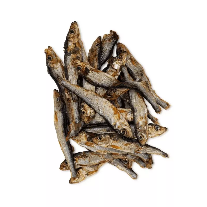 Snack para cães UNISZKI espadilha seca 40 g – snack de peixe monoproteico monocomponente para cães, adequado para todas as raças