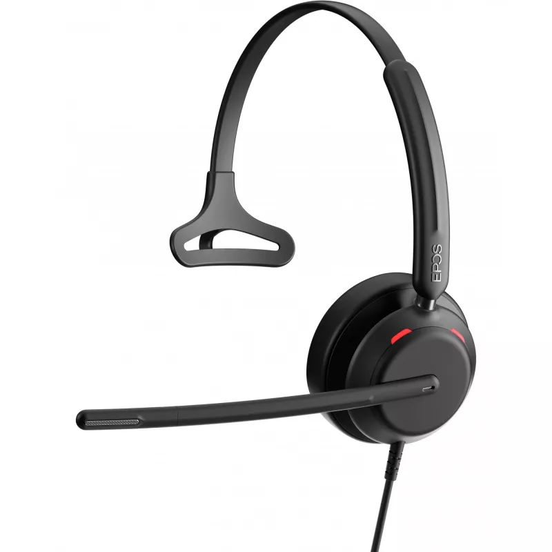 Epos IMPACT 730, headset mono, com fios, 3 microfones digitais, tecnologia Super-Wideband