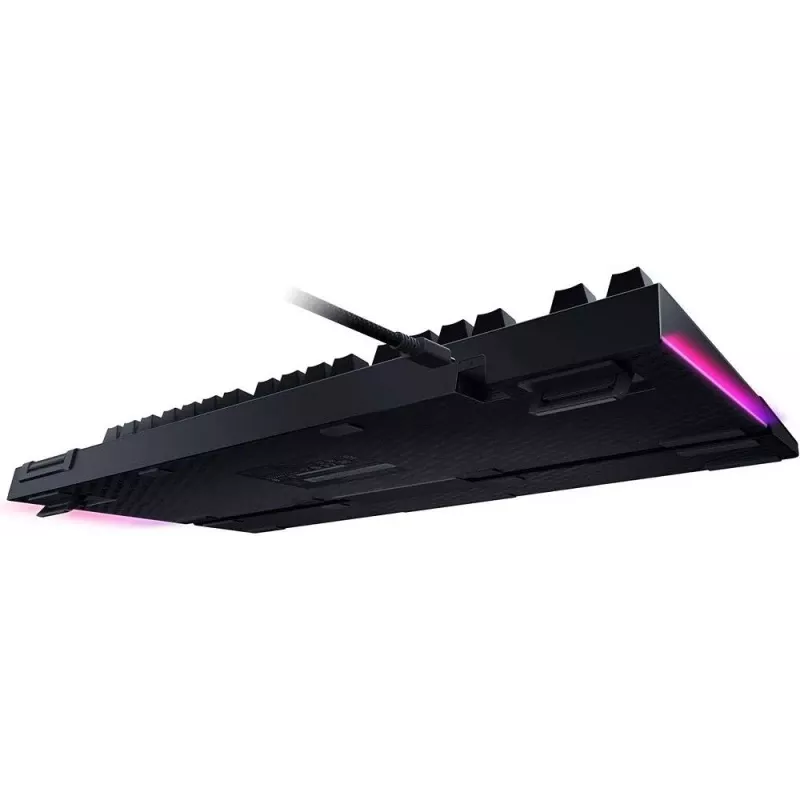 Razer BlackWidow V4 teclado mecânico para gaming, Green Switch, layout US, com fio, preto