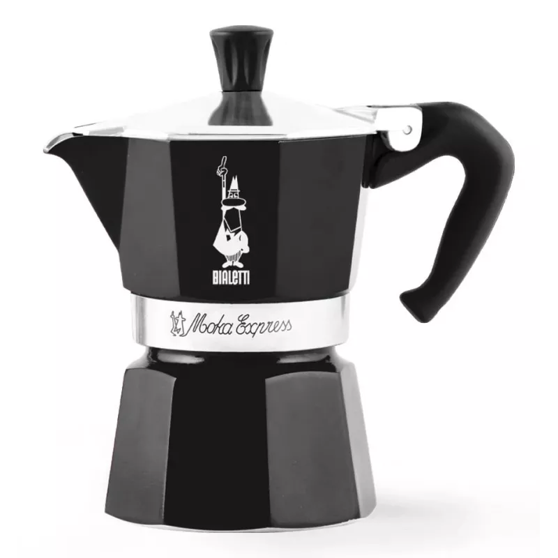 Cafeteira Moka Bialetti Moka Express preto