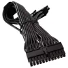 Cabo de extensão ATX 24 pinos SILVERSTONE SST-PP06BE-MB35, 350 mm, preto