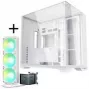 Lian Li O11 Vision Compact + TRYX PANORAMA SE ARGB Refrigeração Líquida Completa - Branco, 360 mm
