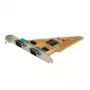 VALUE Placa PCI, série RS232, D-Sub 9, 2 portas (15.99.2086)