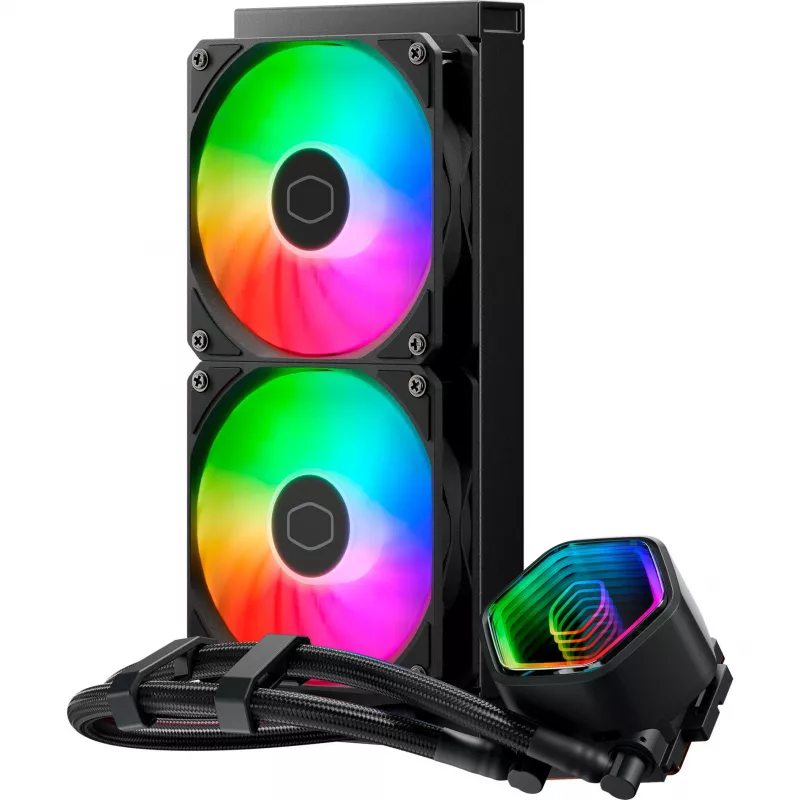 Conjunto de refrigeração líquida para processador Cooler Master MasterLiquid 240 Core II 4,72 (12 cm) preto