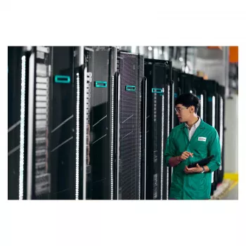 Conjunto de montagem em rack prateleira Aruba HPE CX 8325H — conjunto de montagem de 4 postes, peso 4,9 kg