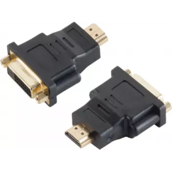 Conector S/CONN HDMI - DVI-D preto CO 77400 ShiverPeaks